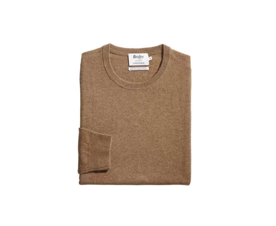 Flash Sale Jersey de lana con cuello redondo Avellana Moteado de hombre  Conan Jerséis Cuello Redondo | Jerséis De Punto