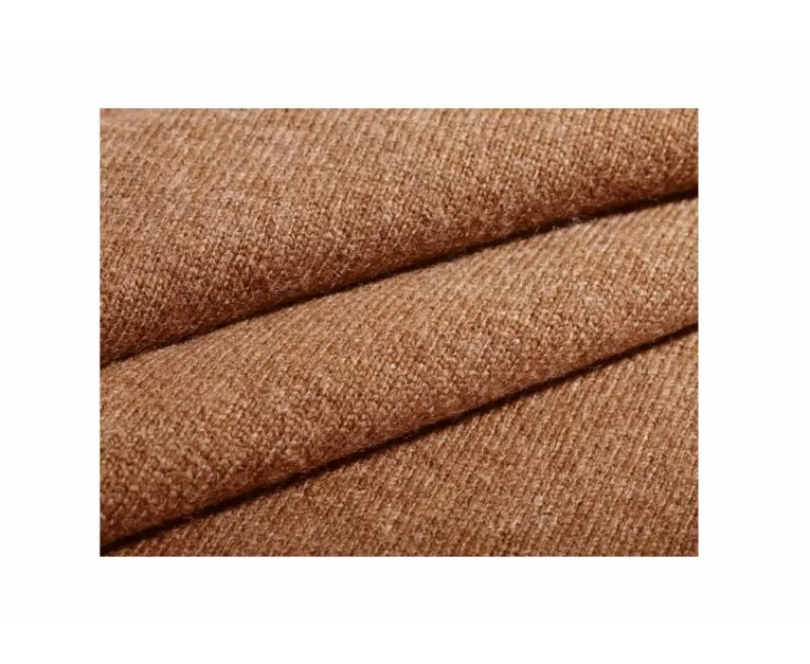 Sale Jersey de lana hombre con cuello en V Avellana Moteado Elian Jerséis De Cuello Pico | Jerséis De Punto