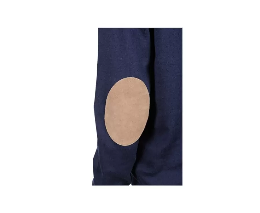 Store Jersey fino con cuello V algodón pima/cachemira para hombre Azul marino Vadim Jerséis De Cuello Pico | Jerséis Algodón Bio/cachemira