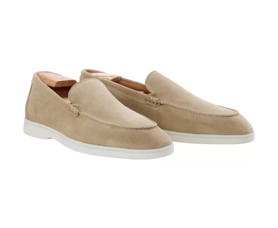 Store Mocasines de terciopelo hombre Beis Manasota Ii Mocasines Y Drivers