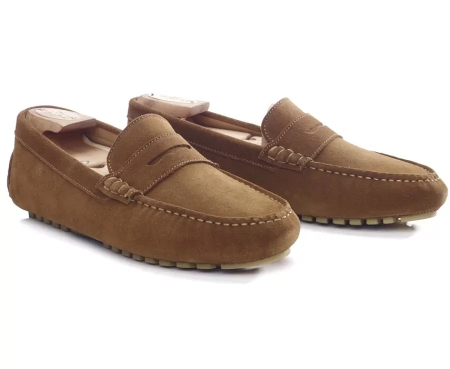 Cheap Mocasín de verano para hombre Terciopelo Caramelo Ferguson Mocasines Y Drivers