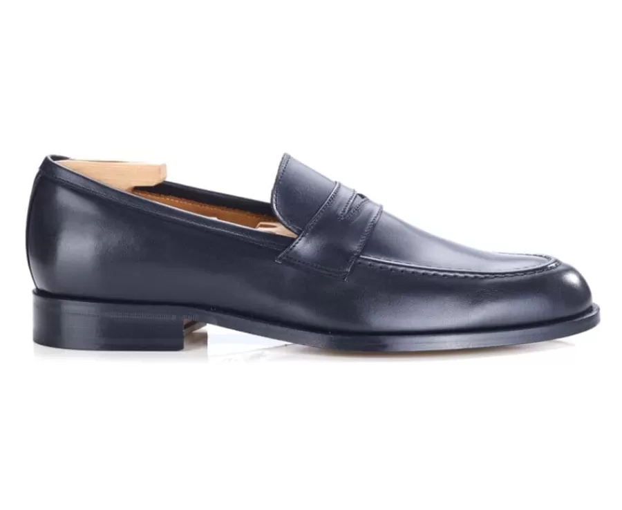 Fashion Mocasín hombre piel Negro Dixton Zapatos De Boda | Mocasines