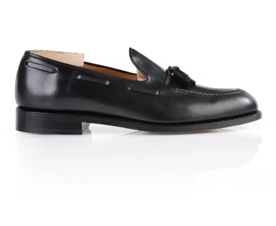 Hot Mocasín hombre piel Negro Picadilly Zapatos De Boda | Mocasines