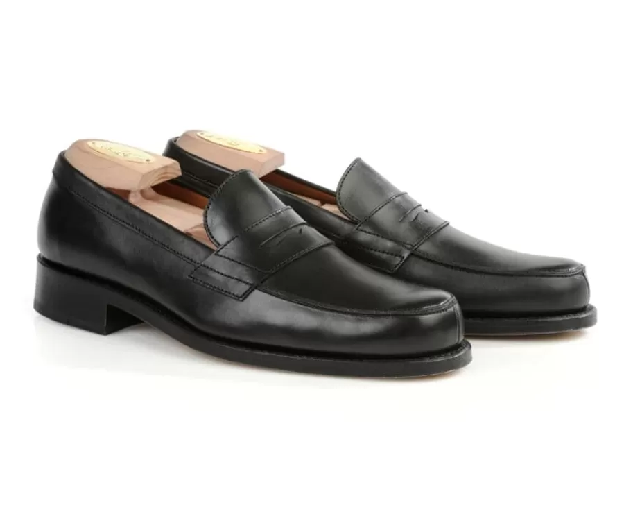 Cheap Mocasín hombre piel Negro Wembley Classic Mocasines