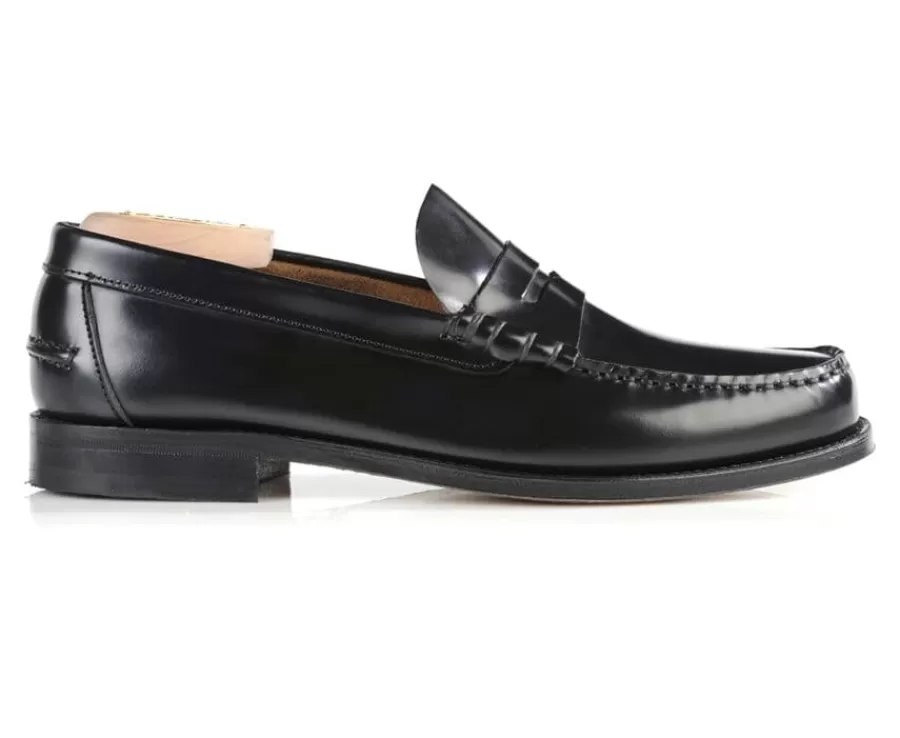 Online Mocasín hombre piel Negro Yale Zapatos Confort | Mocasines