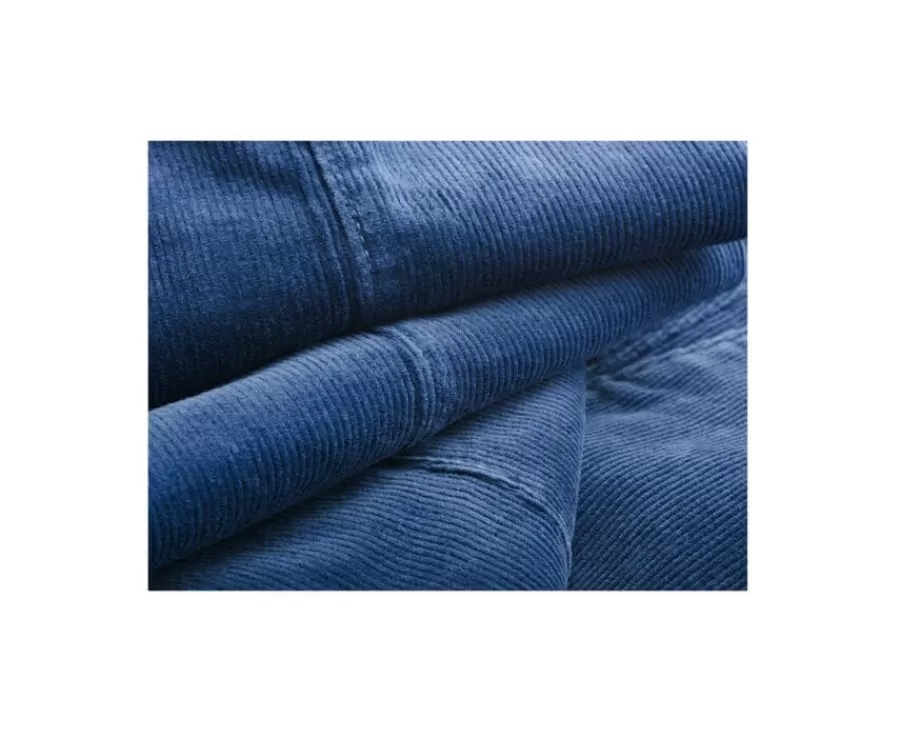Outlet Pantalón chino de pana Azul Vaquero para hombre Norman Pantalones Ajustados