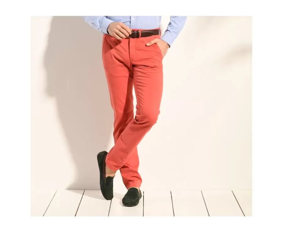 Flash Sale Pantalón chino hombre Coral Kyrk Pantalones Chino | Pantalones Ajustados