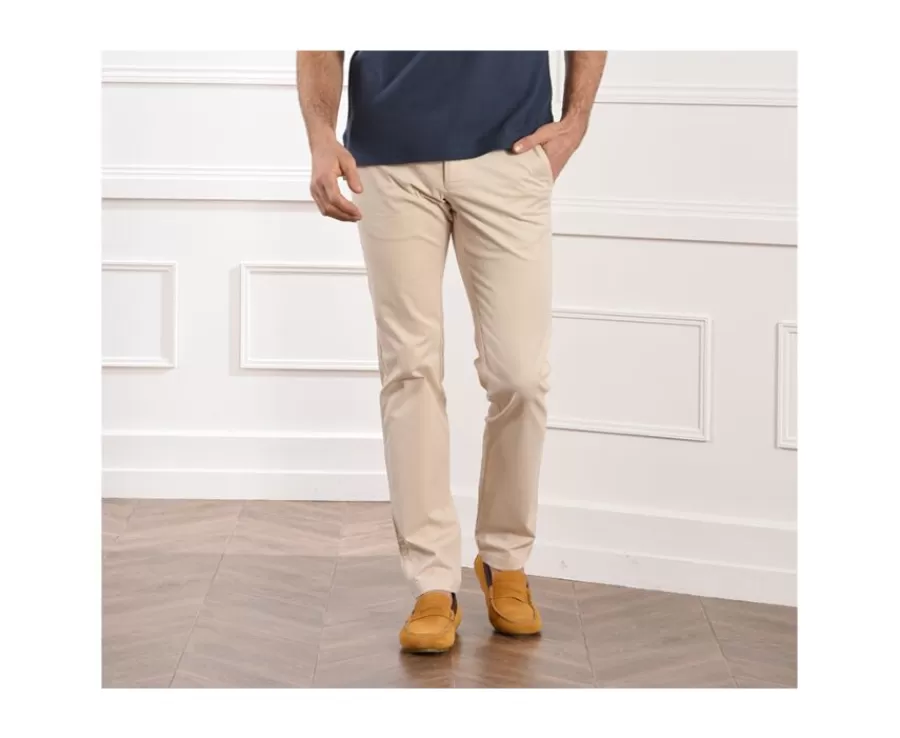 Cheap Pantalón chino hombre Crudo Kyrk Pantalones Ajustados | Pantalones Chino