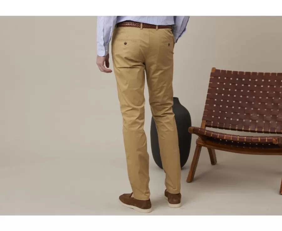 Discount Pantalón chino hombre Desierto Kallen Pantalones Ajustados