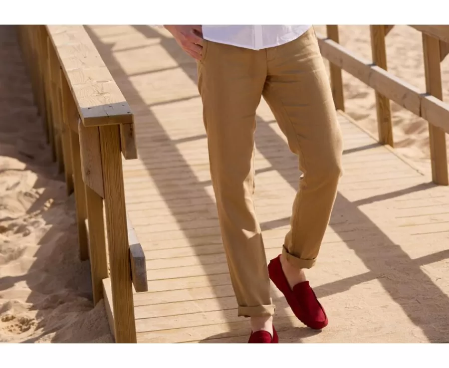 Cheap Pantalón chino hombre Desierto Kylson Pantalones Ajustados | Pantalones Chino