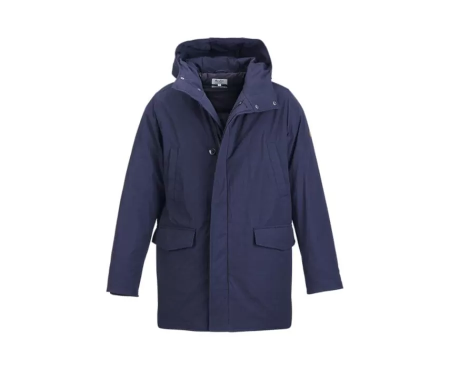 Discount Parca de invierno para hombre con forro de plumas Marino oscuro Soren Iii Abrigos Y Gabardinas