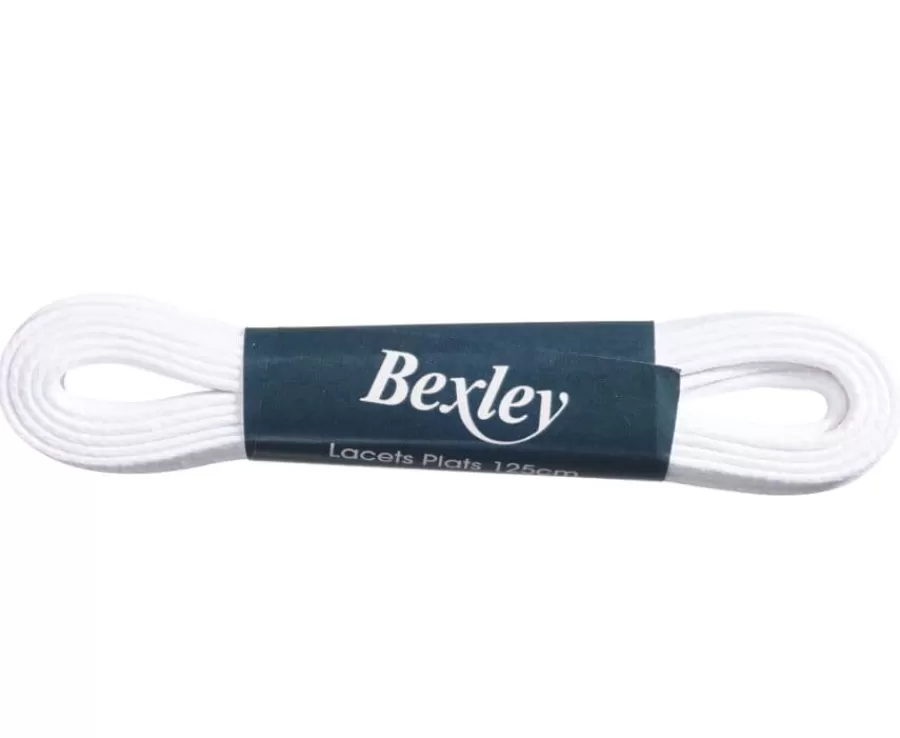 Flash Sale 2 pares de cordones blancos para zapatillas de piel Accesorios De Zapatos