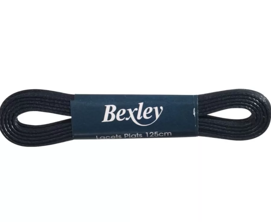 Flash Sale 2 pares de cordones negros para zapatillas de piel Accesorios De Zapatos