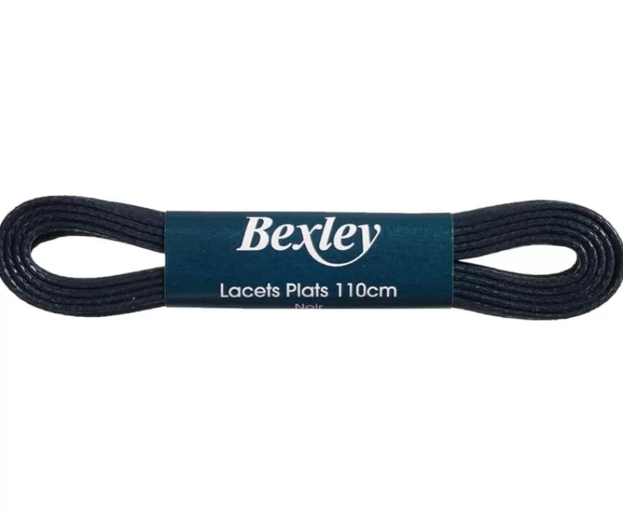 New 2 pares de cordones negros para zapatillas de vestir hombre Accesorios De Zapatos