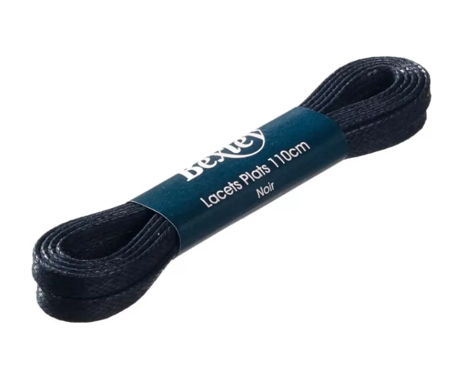 New 2 pares de cordones negros para zapatillas de vestir hombre Accesorios De Zapatos