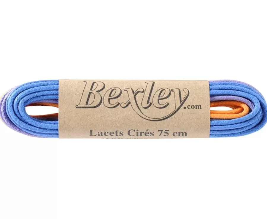 Fashion 3 pares de cordones para zapatos de vestir - Parma, Azul y Naranja Accesorios De Zapatos
