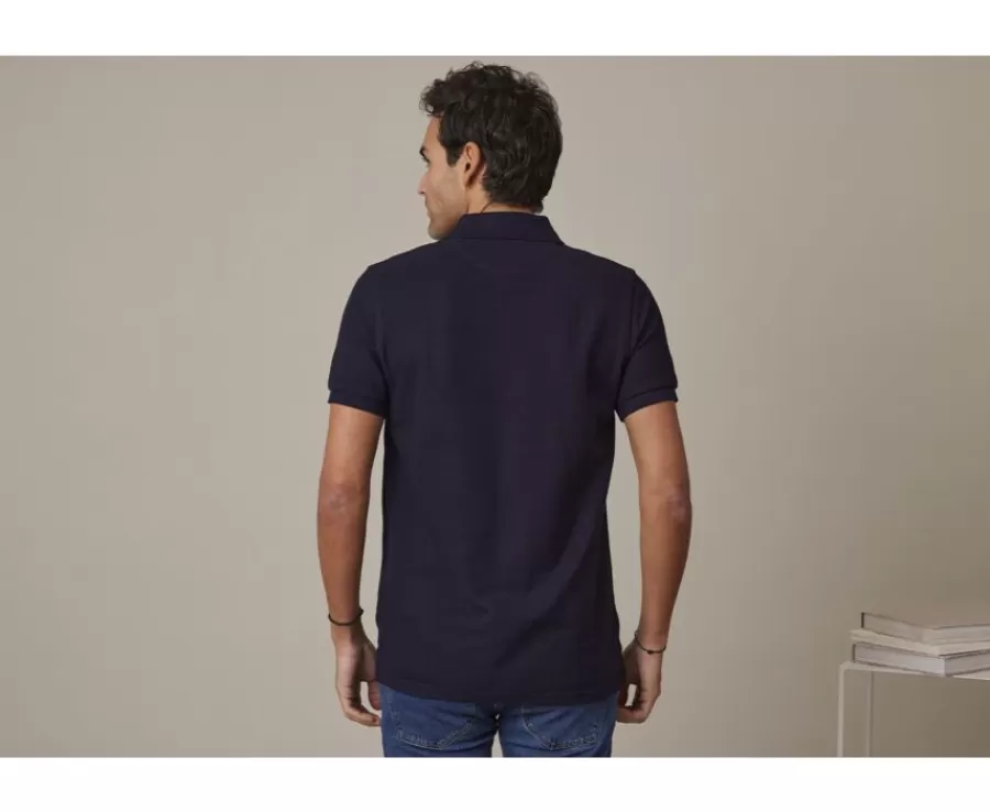 Sale Polo Azul marino para hombre Andy Ii Polos Corte Ajustado