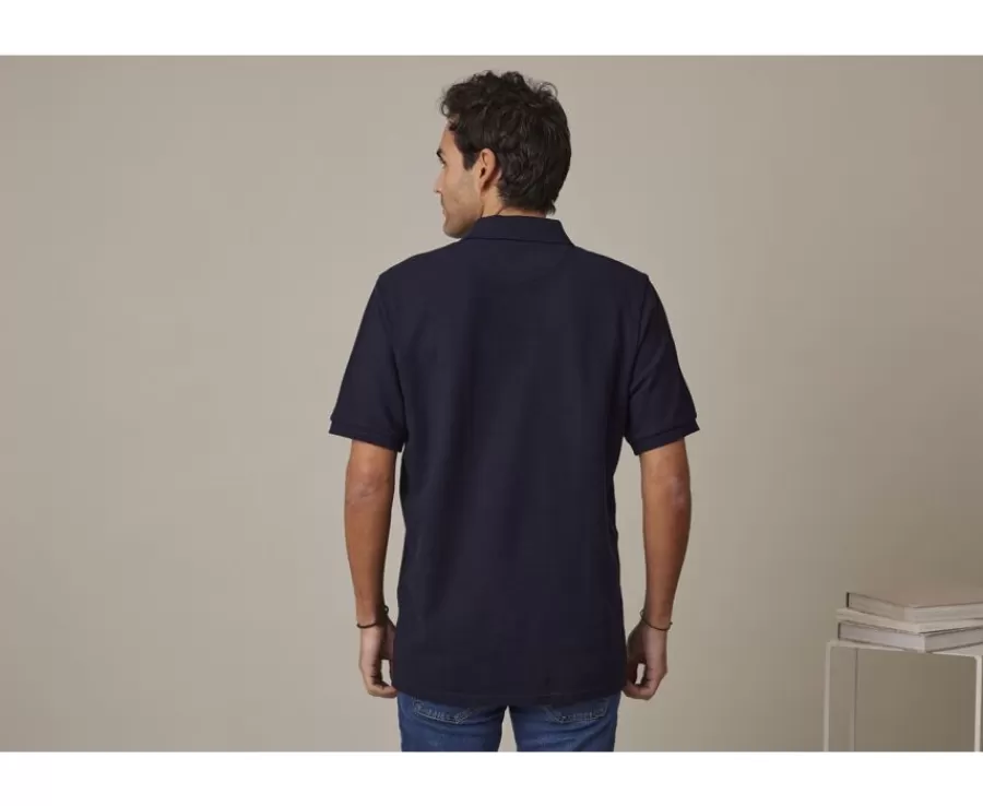 Best Polo azul marino para hombre Gareth Polos Corte Estándar