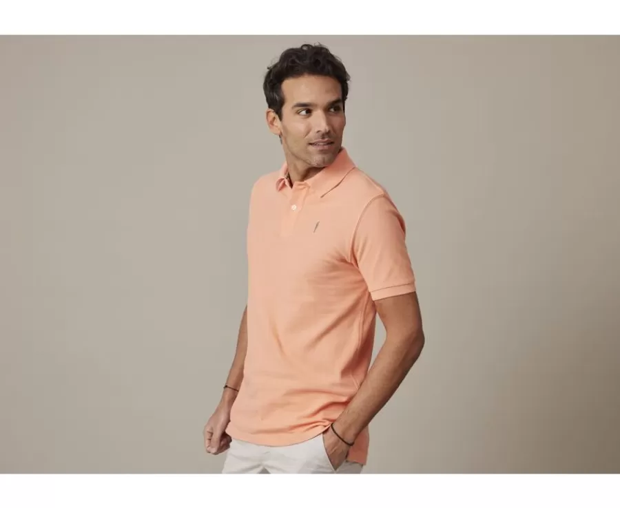 Fashion Polo de hombre Coral claro Andy Ii Polos Corte Ajustado