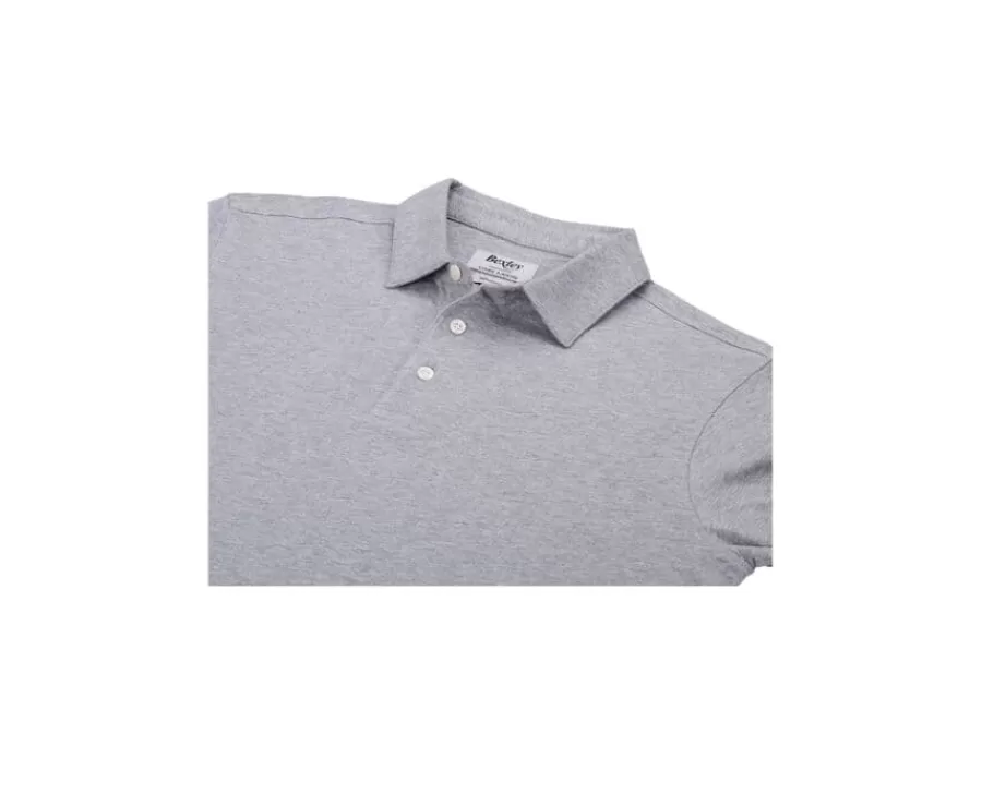 Discount Polo de hombre de manga larga Gris Claro Moteado Aiden Ml Polos Manga Larga | Polos