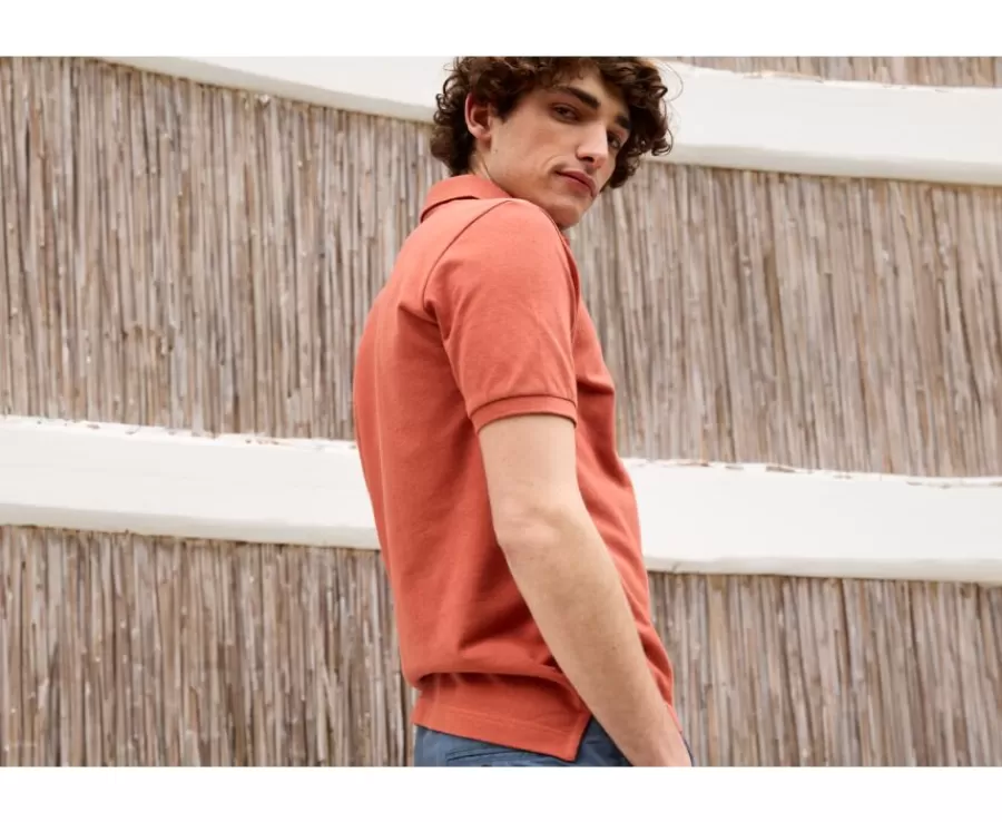 Cheap Polo de hombre Terracota Adger Polos Corte Ajustado