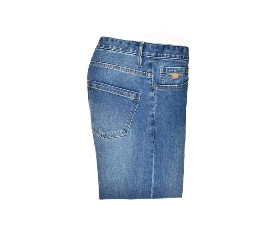 Discount Vaquero de hombre color Vaquero piedra Chuck Ii Pantal贸n 5 Bolsillos | Pantalones Rectos