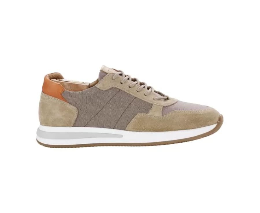Online Zapatillas de hombre Caqui Claro & Terciopelo Beis Nirranda Ii Zapatillas