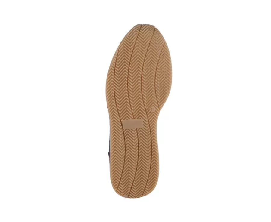Hot Zapatillas de hombre Chocolate y Piel  Castaña oscura patinada Nirranda Ii Zapatillas
