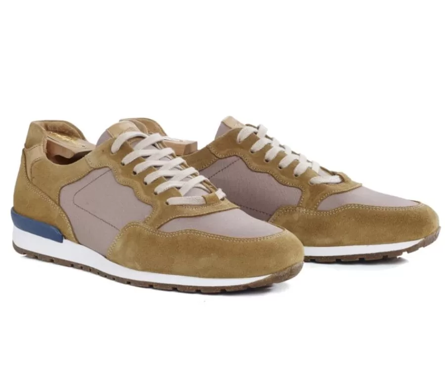 Best Zapatillas de hombre de Terciopelo Camel Canberra Ii Zapatillas