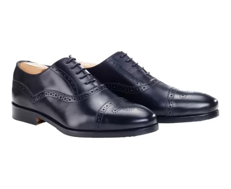 Fashion Zapato Oxford Negro para hombre Grackott Zapatos Oxford