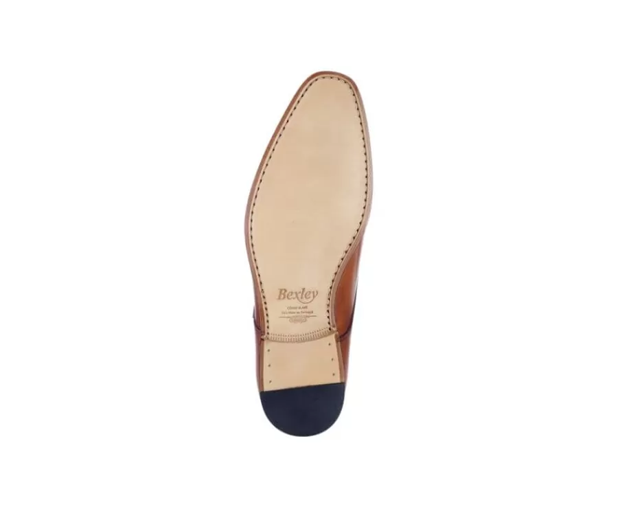 Flash Sale Zapatos de hombre Dorado Patinado con doble hebilla Chedington Zapatos De Boda | Hebillas