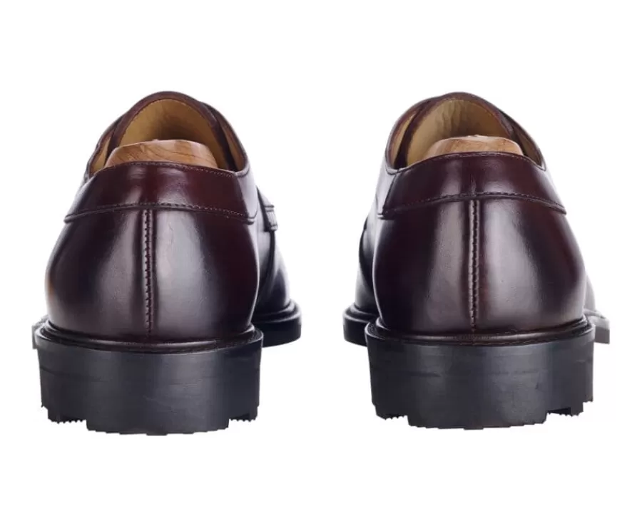Clearance Zapatos derby Chocolate para hombre con suela de goma Hudson Ii Zapatos Derby Y Bluchers