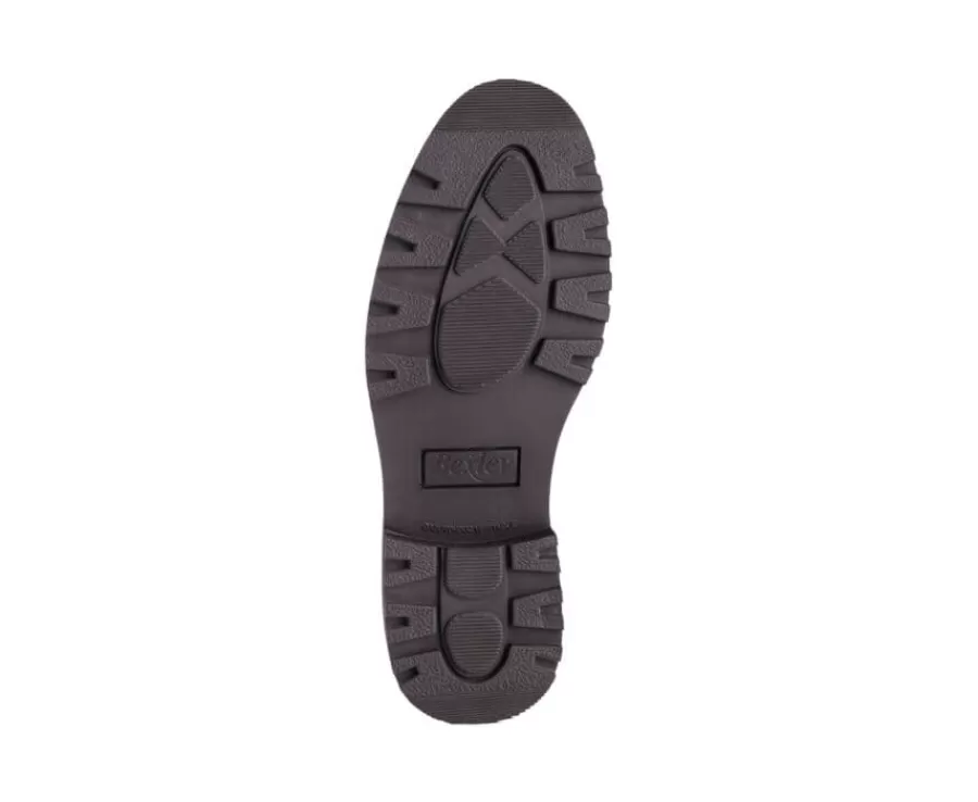 Shop Zapatos derby Chocolate Patinado para hombre con suela de goma Colney Ii Gomme Zapatos Derby Y Bluchers