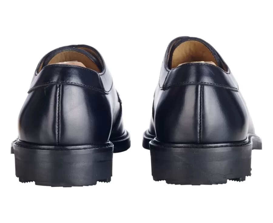 Clearance Zapatos derby Negros para hombre con suela de goma Hudson Ii Gomme Country Zapatos Derby Y Bluchers