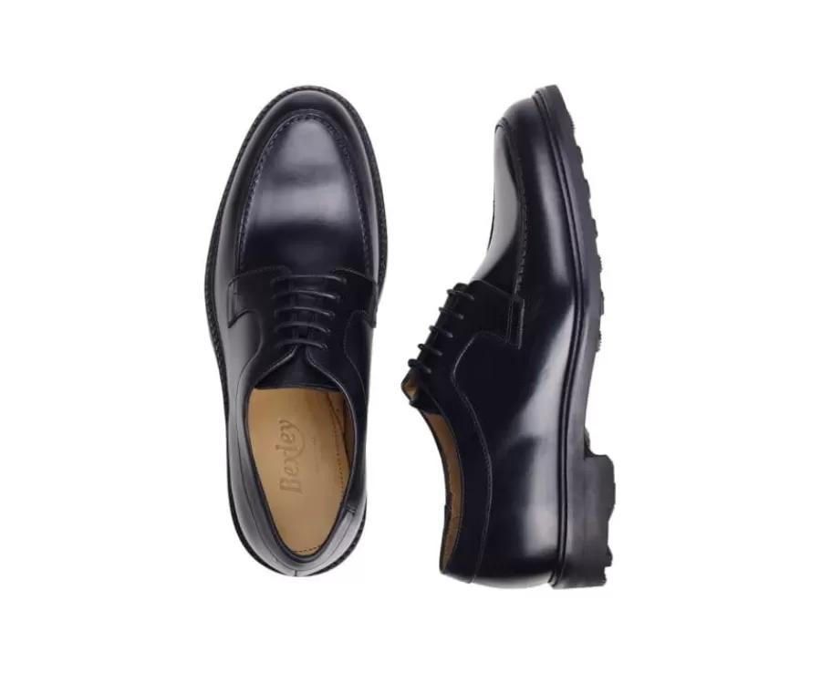 Clearance Zapatos derby Negros para hombre con suela de goma Hudson Ii Gomme Country Zapatos Derby Y Bluchers
