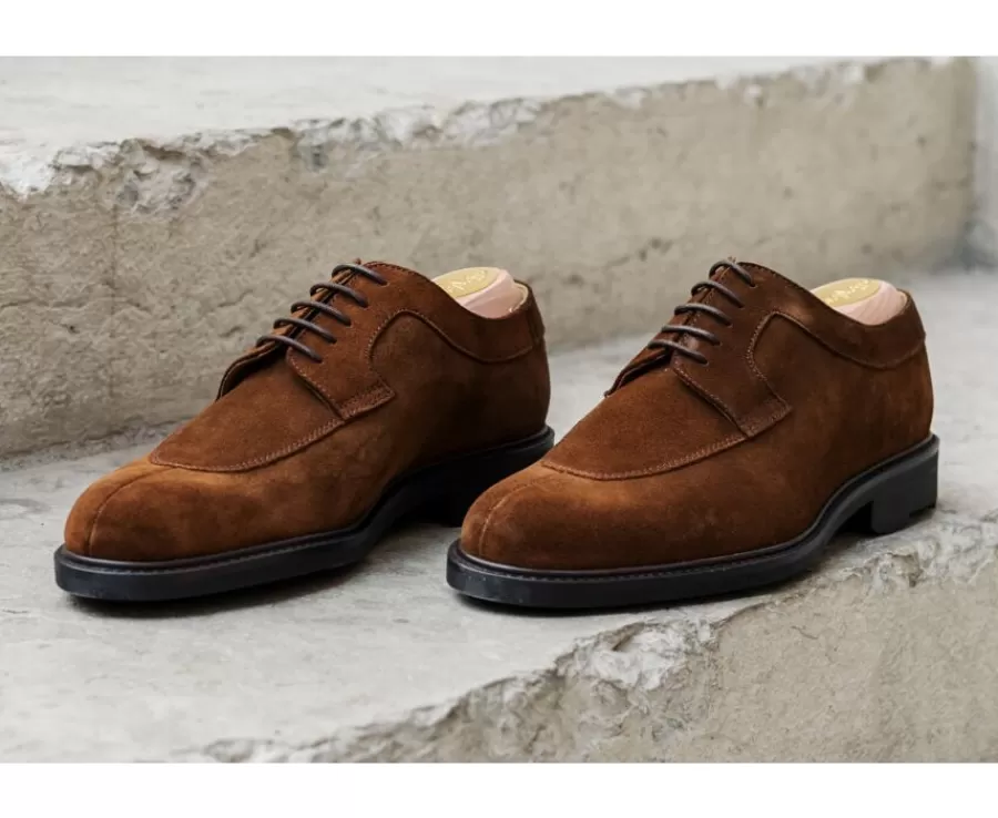 Online Zapatos Derby para hombre Suela de caucho Terciopelo Habana Kent Gomme Country Zapatos Derby Y Bluchers | Zapatos Confort
