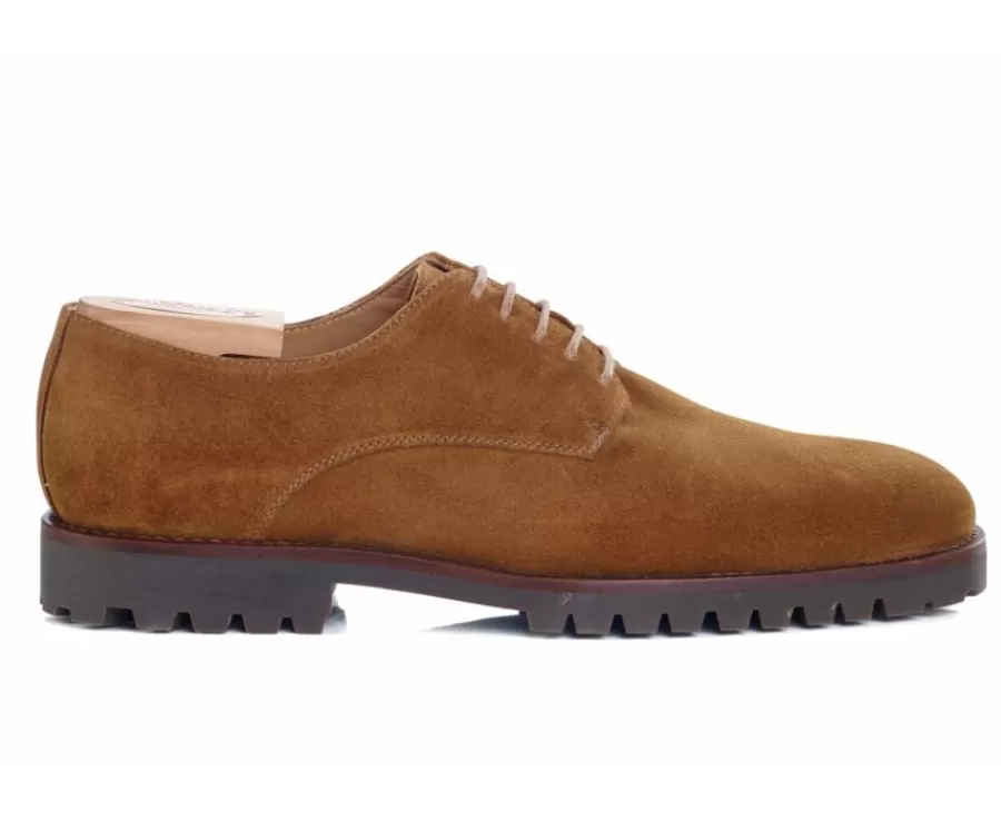 Online Zapatos derby Terciopelo Gamuza con suela de goma Bushey Gomme Zapatos Confort