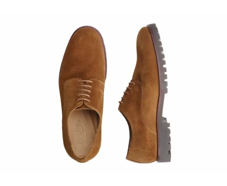 Online Zapatos derby Terciopelo Gamuza con suela de goma Bushey Gomme Zapatos Confort