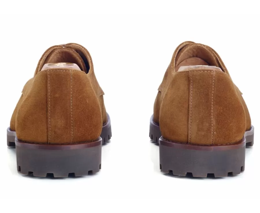 Online Zapatos derby Terciopelo Gamuza con suela de goma Bushey Gomme Zapatos Confort