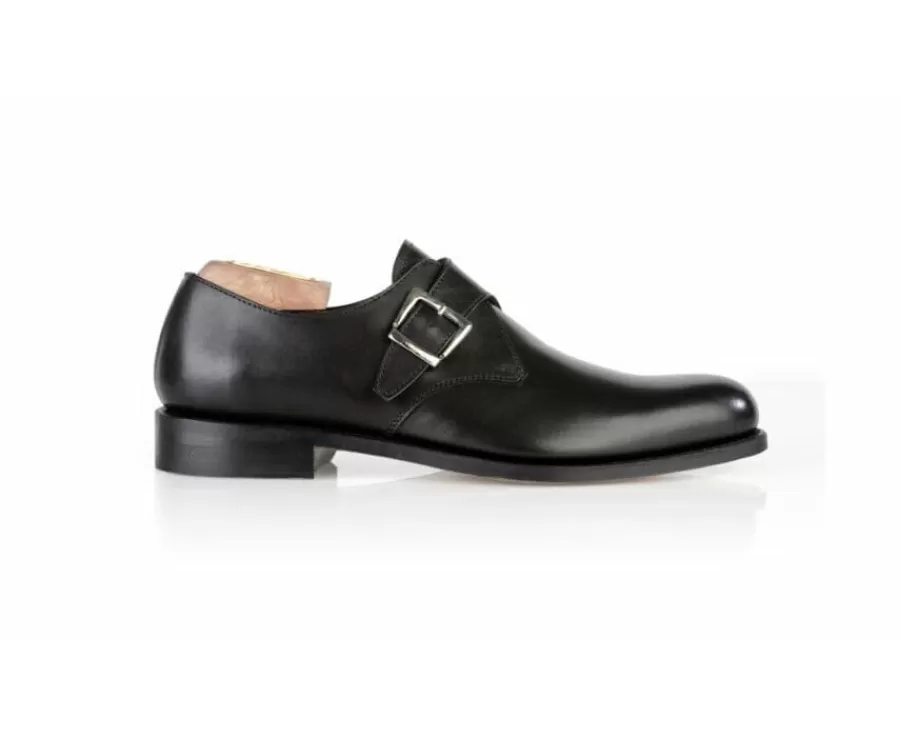 Store Zapatos hebilla hombre Negro Bloomingdale Silver Patin Zapatos Confort | Hebillas