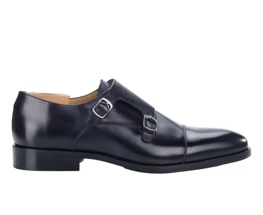 Cheap Zapatos hebilla hombre Negro Greydale Patin Zapatos De Boda | Hebillas