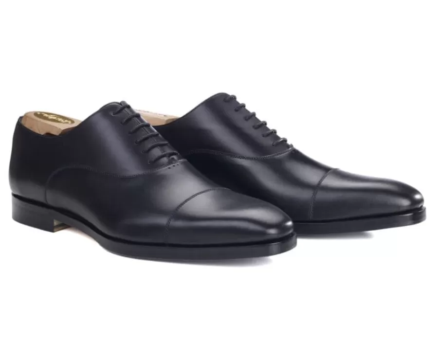 Cheap Zapatos Oxford hombre Negro Patinado Spezia Ii Patin Zapatos De Boda | Zapatos Oxford