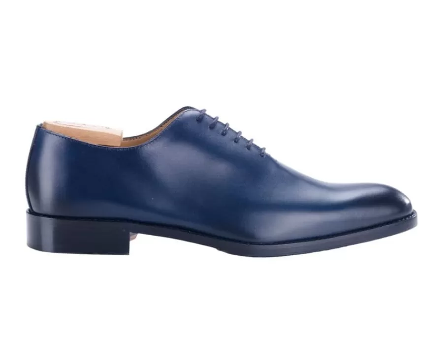 Store Zapatos Oxford para hombre con suela de piel Marino - PETER PATIN | Zapatos De Boda