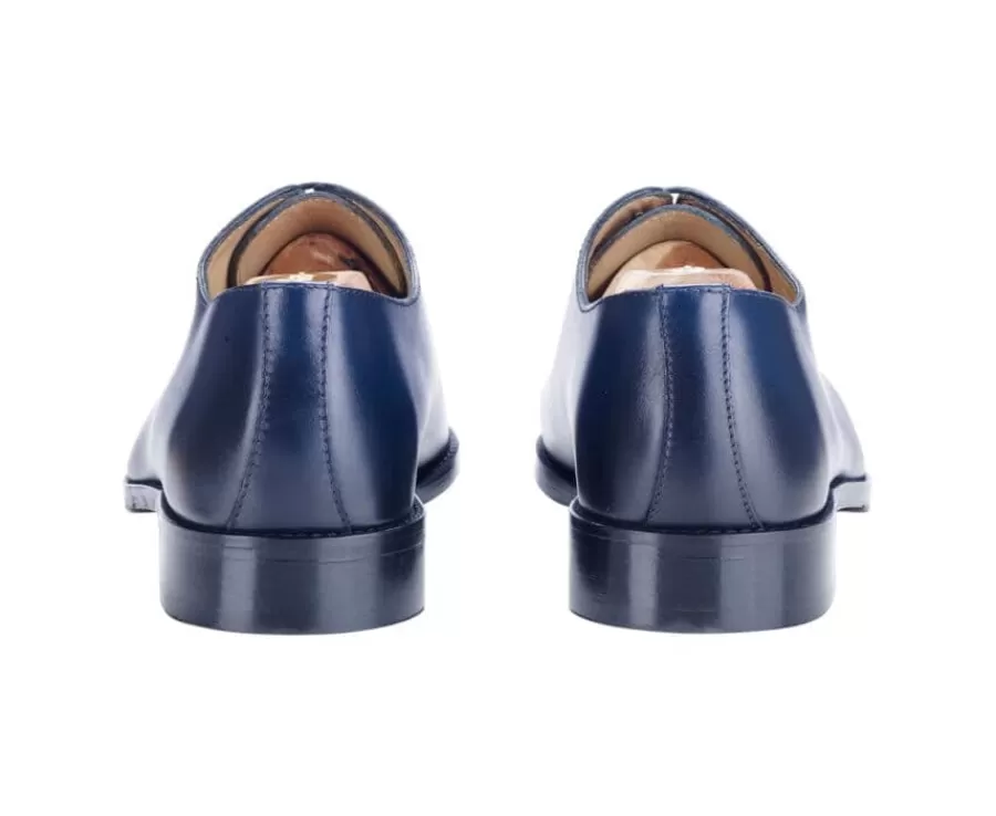 Store Zapatos Oxford para hombre con suela de piel Marino - PETER PATIN | Zapatos De Boda