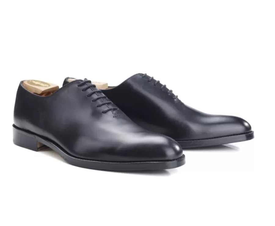 Fashion Zapatos Oxford para hombre Negro Suela de piel con patín Peter Patin Zapatos De Boda | Zapatos Oxford