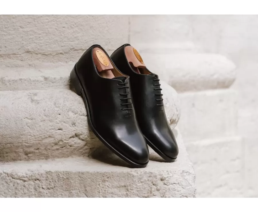 Fashion Zapatos Oxford para hombre Negro Suela de piel con patín Peter Patin Zapatos De Boda | Zapatos Oxford